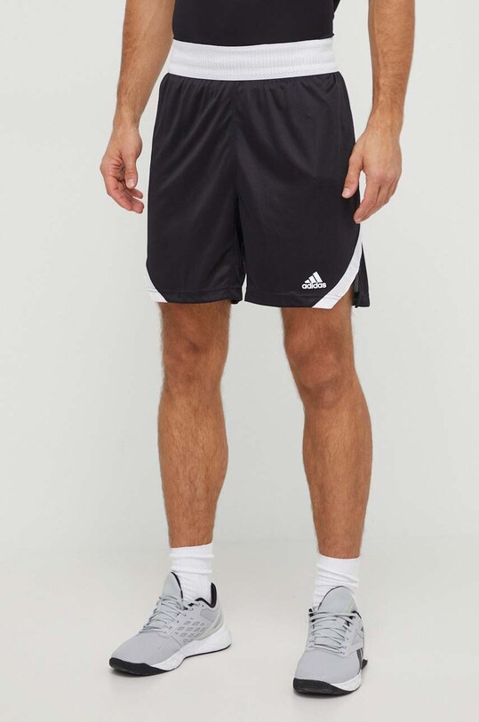 adidas Performance szorty treningowe Icon Squad dzianina czarny HF6732