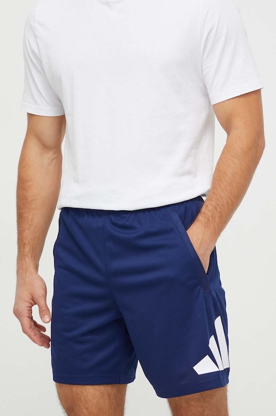 adidas Performance pantaloni scurți de antrenament TR-ES tricotaj bleumarin IB8124