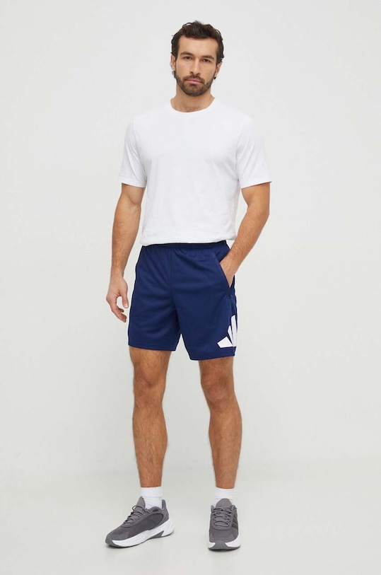 adidas Performance pantaloni scurți de antrenament TR-ES IB8124 bleumarin AW25