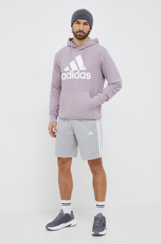 Šortky adidas IJ6485 sivá SS24