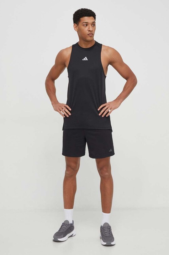 Къс панталон за трениране adidas Performance IL7145 черен SS24