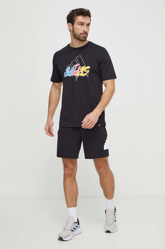 Kraťasy adidas IN3320 černá SS24