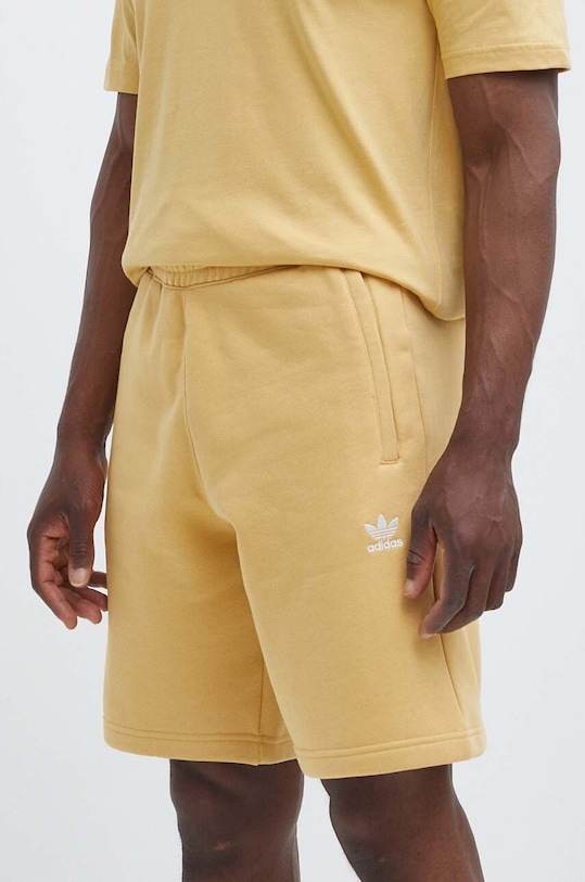 Šortky adidas Originals pletenina žltá IR7815