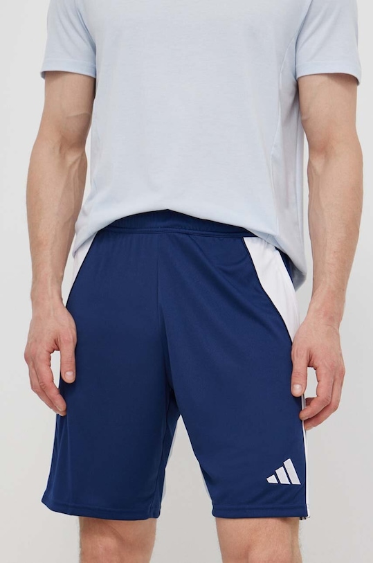 adidas Performance pantaloni scurți de antrenament Tiro24 tricotaj bleumarin IR9335