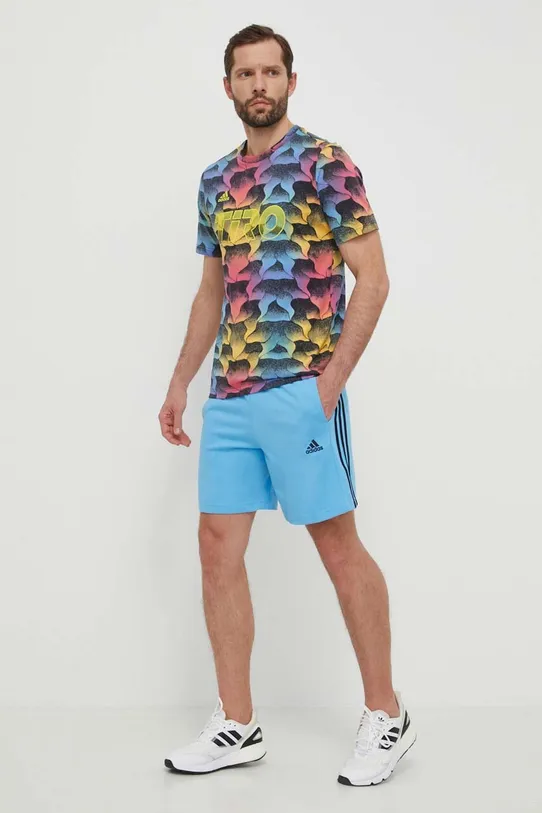 Шорти adidas IS1379 блакитний SS24