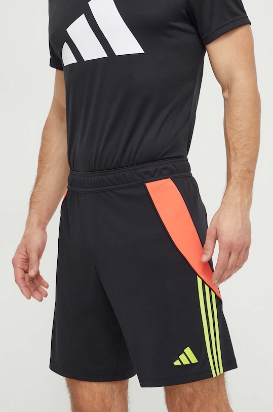 adidas Performance pantaloni scurți de antrenament Tiro 24 tricotaj negru IT2411