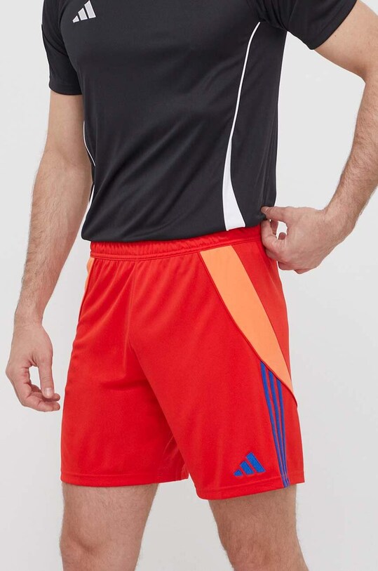 Тренировочные шорты adidas Performance Tiro 24 трикотаж красный IT2416
