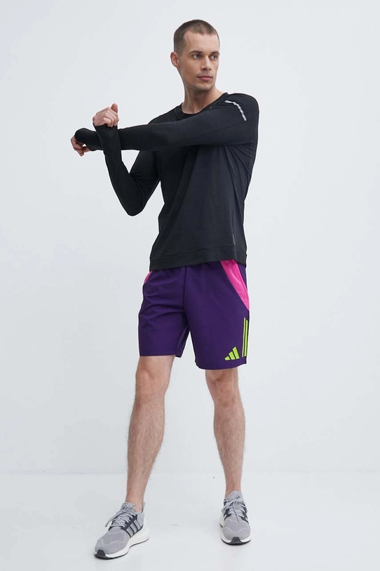 adidas Performance pantaloni scurți de antrenament Generation Predator Downtime IT4824 violet SS24