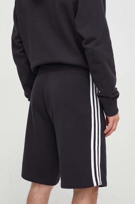 Oblečení Bavlněné šortky adidas Originals Adicolor 3-Stripes IU2337 černá