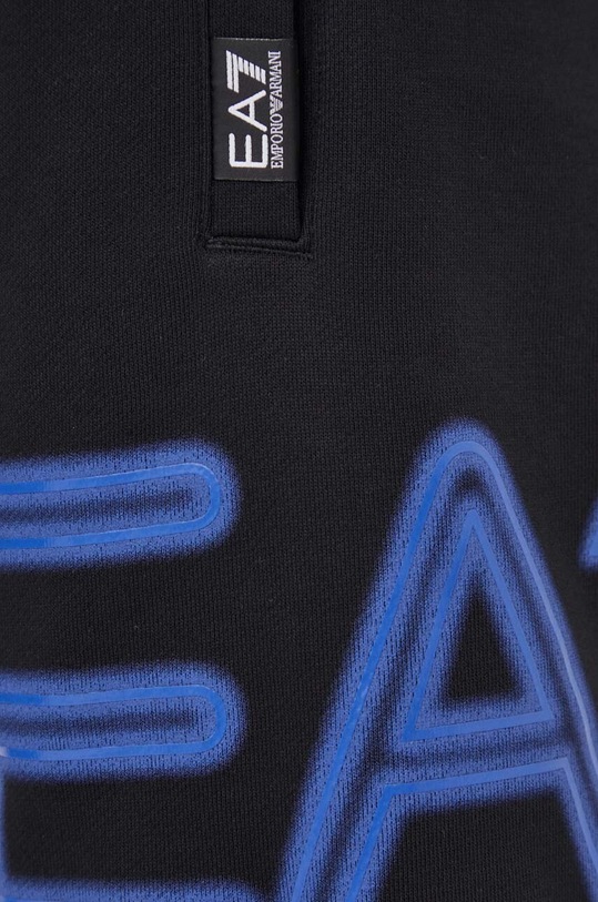 EA7 Emporio Armani pantaloni scurti din bumbac negru 3DPS76.PJSHZ.1200