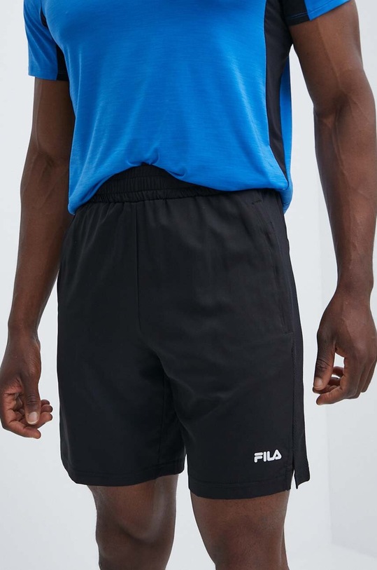 Fila szorty do biegania Tonnerre tkanina czarny FAM0633