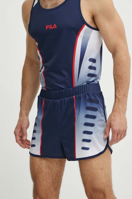 Одежда Шорты для бега Fila Recas FAM0636 тёмно-синий