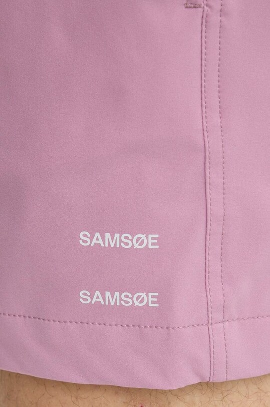Купальні шорти Samsoe Samsoe MOSES фіолетовий M23100085