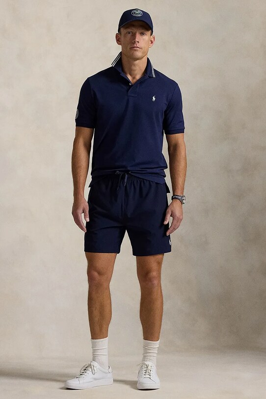 Шорты Polo Ralph Lauren x The Championship Wimbledon с эластаном тёмно-синий 710939540