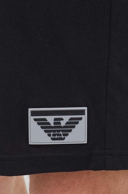 Bavlnené šortky Emporio Armani Underwear čierna 111004.4R755