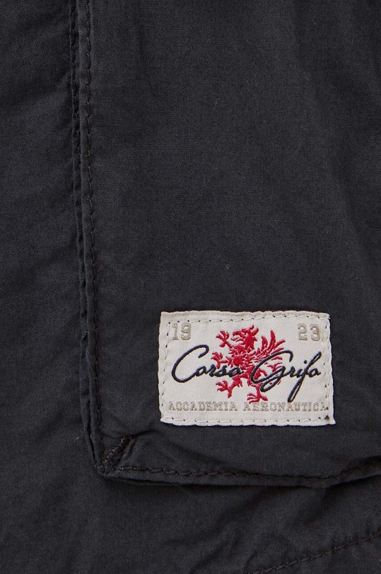 Бавовняні шорти Aeronautica Militare сірий BE195CT3244