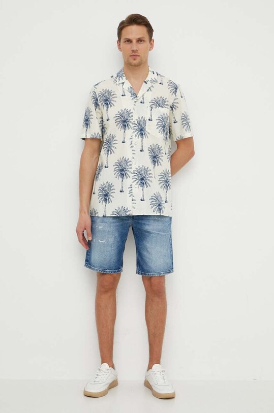 Джинсовые шорты Pepe Jeans RELAXED SHORT REPAIR PM801074 голубой SS24