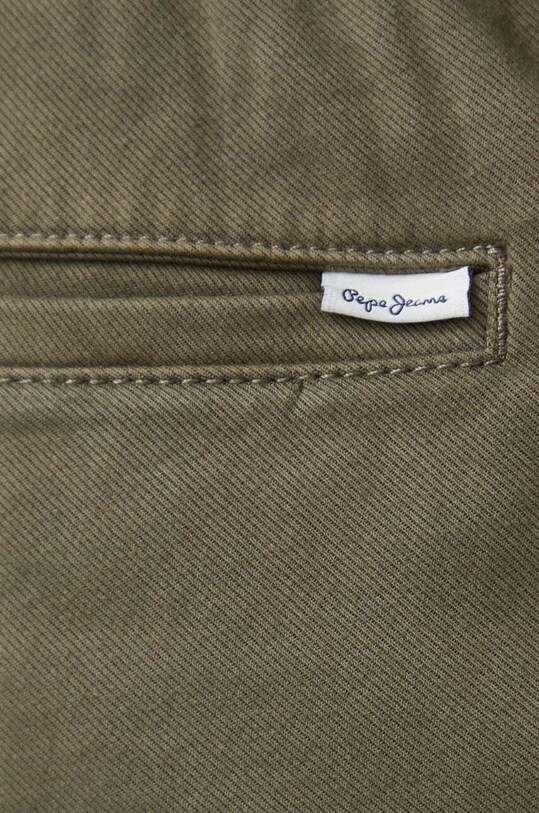 Pepe Jeans szorty GYMDIGO PULL ON SHORTS zielony PM801076