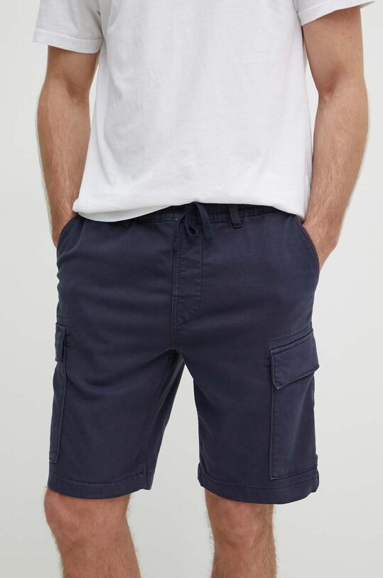Îmbrăcăminte Pepe Jeans pantaloni scurti GYMDIGO CARGO PM801077 bleumarin
