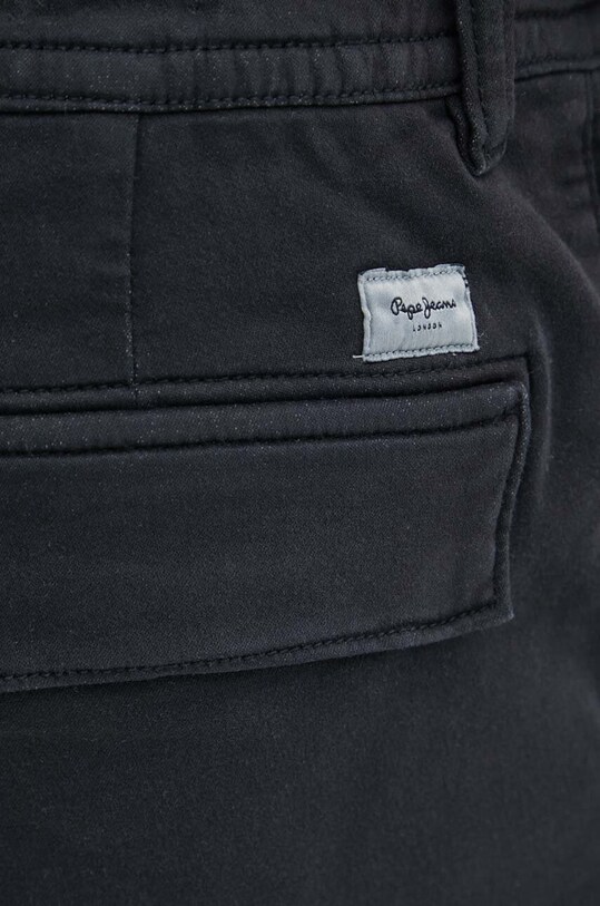 Pepe Jeans pantaloni scurti GYMDIGO CARGO PM801077 negru