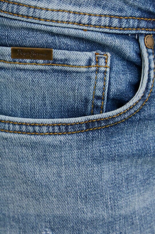 Pepe Jeans pantaloni scurti jeans albastru PM801084RH2