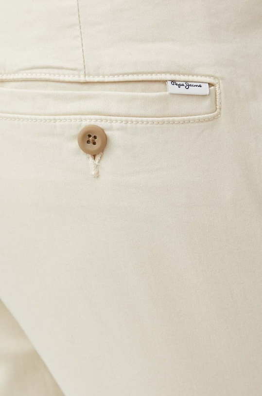 Pepe Jeans szorty REGULAR CHINO SHORT beżowy PM801092