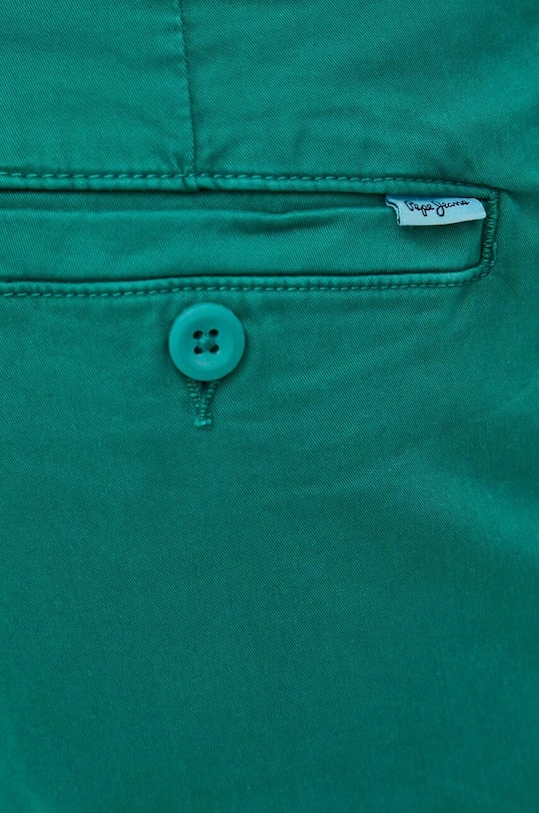 Pepe Jeans szorty REGULAR CHINO SHORT zielony PM801092