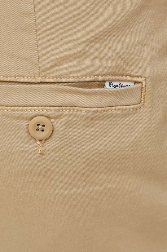 Odzież Pepe Jeans szorty REGULAR CHINO SHORT PM801092 beżowy