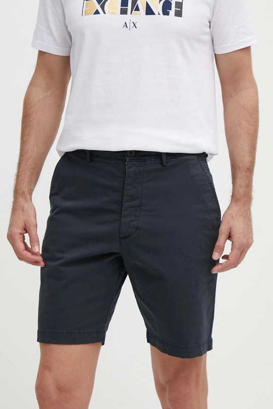 Pepe Jeans szorty REGULAR CHINO SHORT z elastanem czarny PM801092