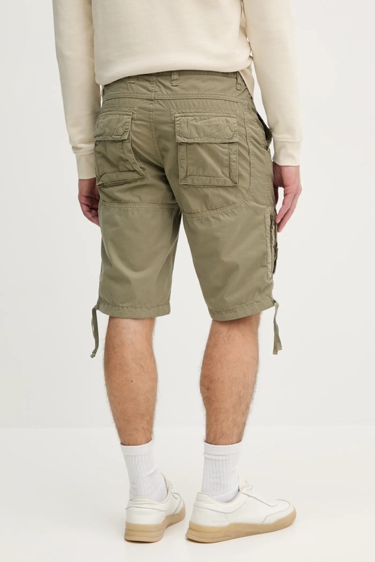 Одяг Бавовняні шорти Aeronautica Militare BE041CT1122 зелений