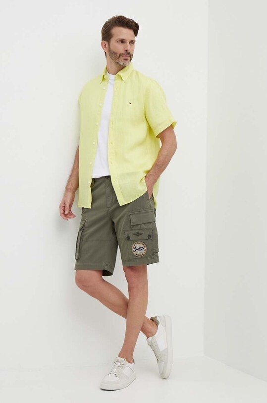 Aeronautica Militare pantaloncini BE202CT3254 verde SS24