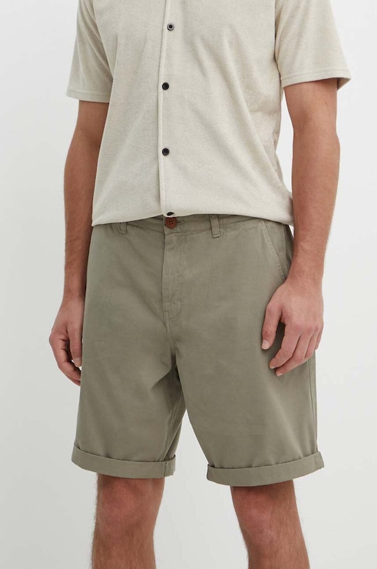 Barbour szorty tkanina zielony MST0015
