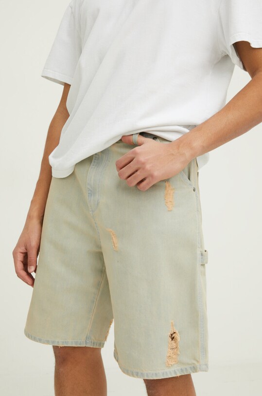 MSGM pantaloni scurți jeans jeans albastru 3640MB230L.247098