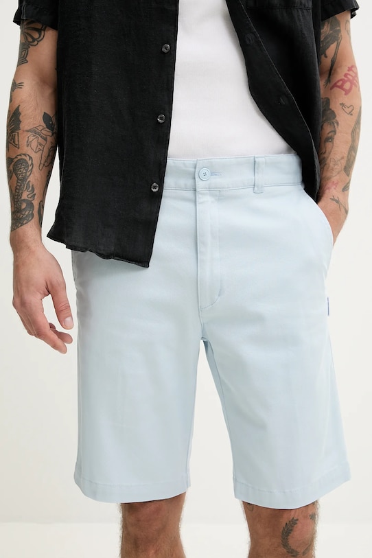 Šortky Hugo Blue s elastanom modrá 50510605