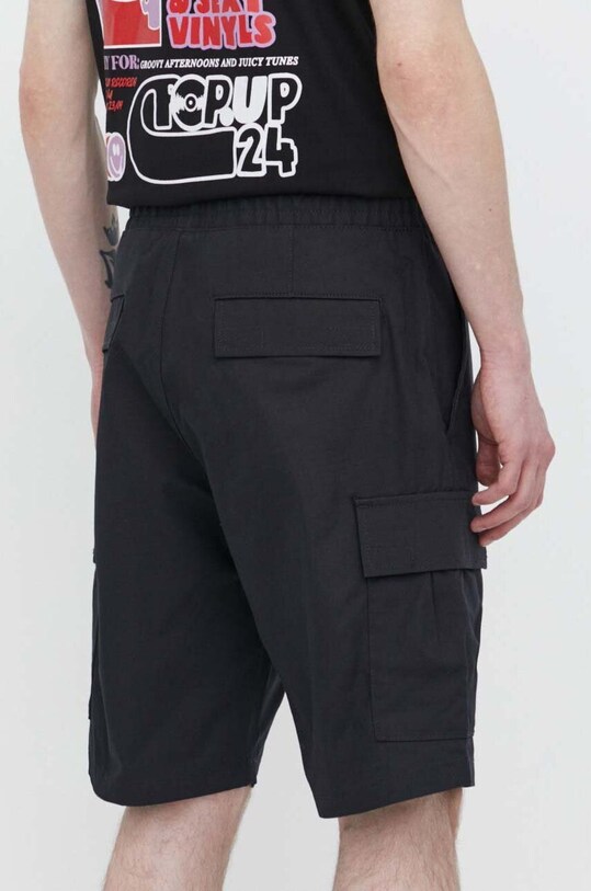 Îmbrăcăminte HUGO Blue pantaloni scurți din bumbac 50517924 negru