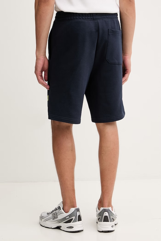 Ρούχα HUGO Blue Σορτς επίσημα ανδρικά βαμβακερά Nomario 50510728 σκούρο μπλε