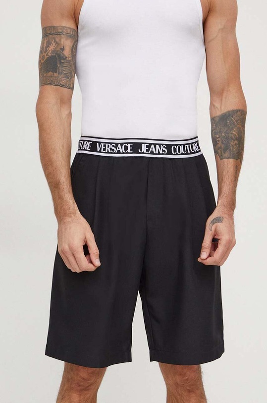 Versace Jeans Couture pantaloncini tessuto nero 76GAD119.N0307