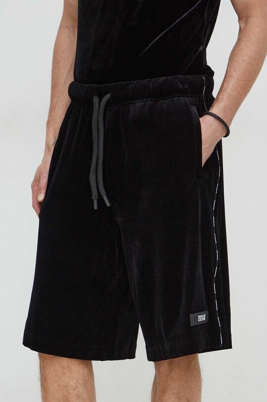 Шорти Versace Jeans Couture з еластаном чорний 76GAD321.J0082