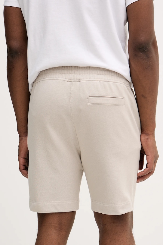 Odzież BOSS Orange szorty bawełniane 50511726 beżowy