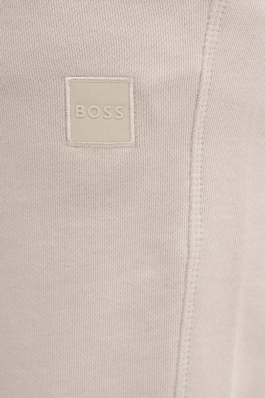 BOSS Orange szorty bawełniane beżowy 50511726