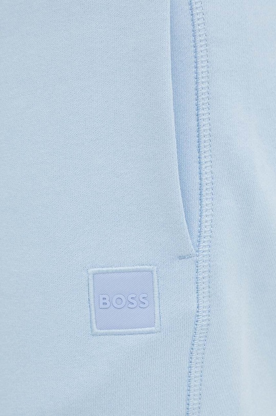 BOSS Orange szorty bawełniane niebieski 50511726