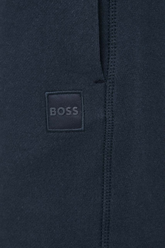 BOSS Orange pantaloni scurți din bumbac Sewalk bleumarin 50511726