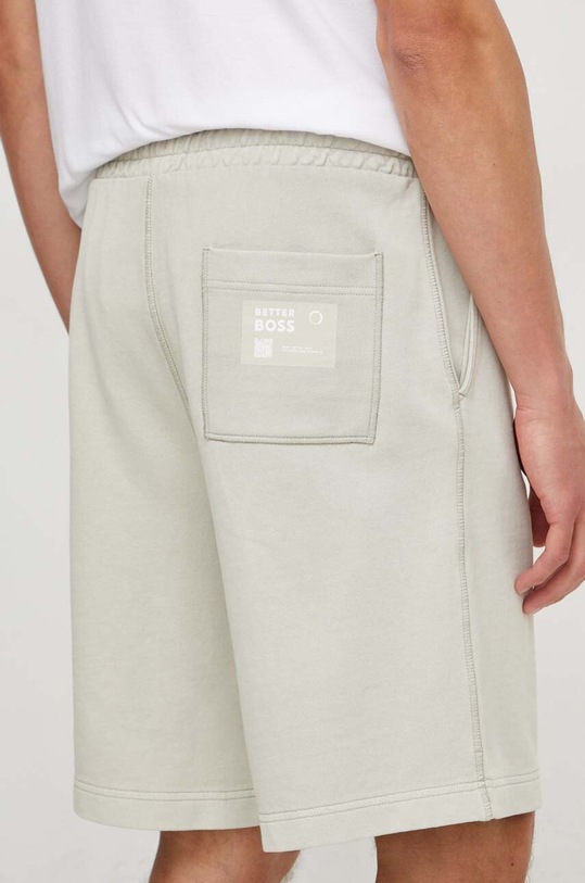 Îmbrăcăminte BOSS Orange pantaloni scurți din bumbac 50516906 verde