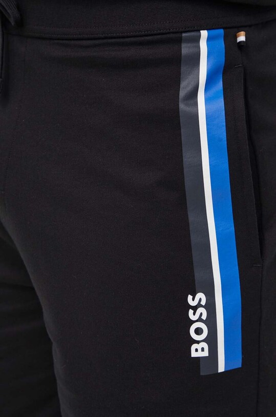 BOSS szorty bawełniane czarny 50515162