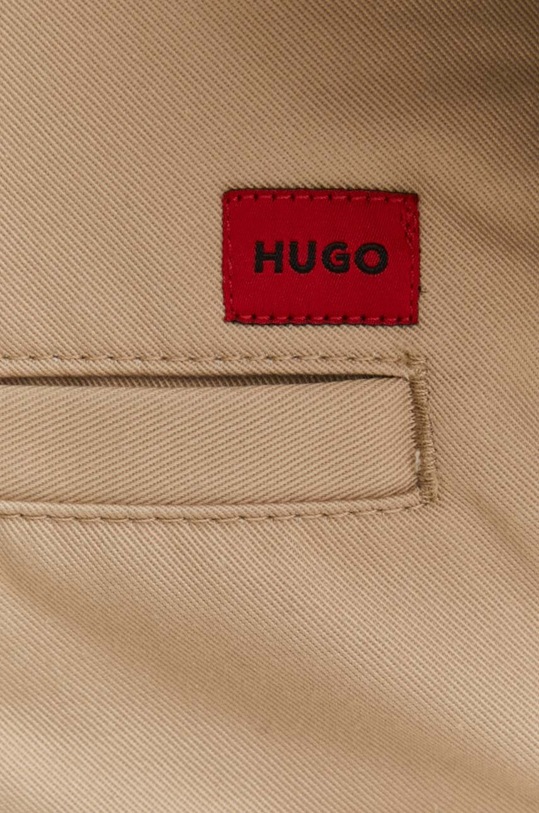 HUGO szorty 50505857 beżowy