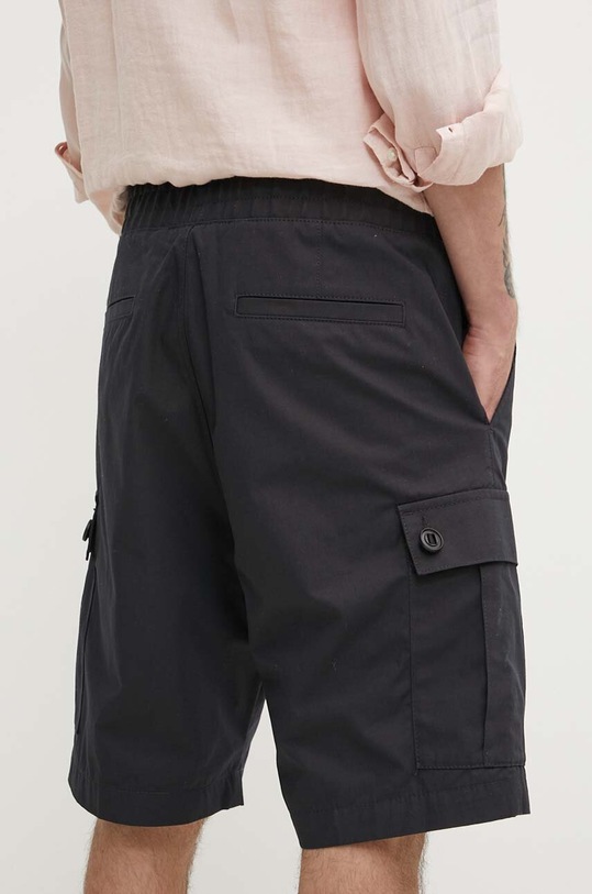 Одежда Хлопковые шорты HUGO 50510594 чёрный