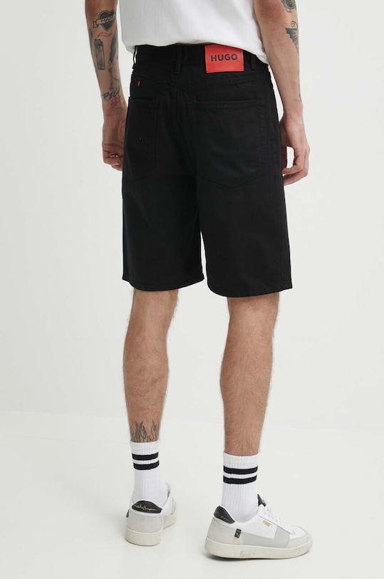 Ruházat HUGO farmer rövidnadrág 50511403 fekete