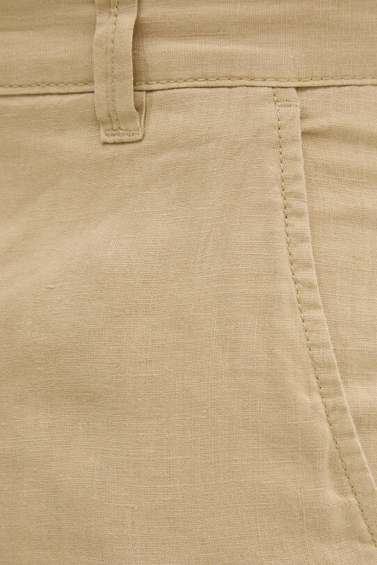 United Colors of Benetton pantaloni scurti din in bej 4AGH59548