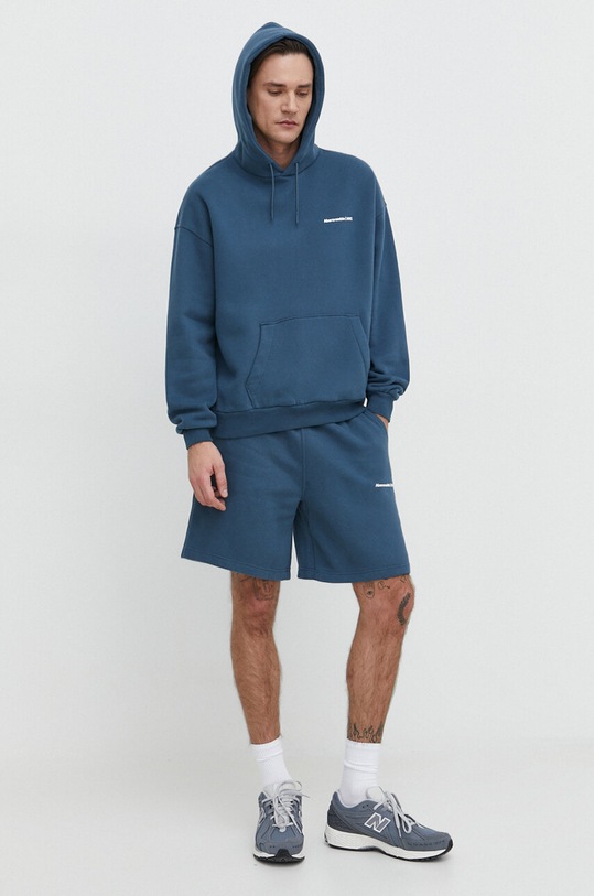 Kraťasy Abercrombie & Fitch KI128.4035.210 modrá SS24