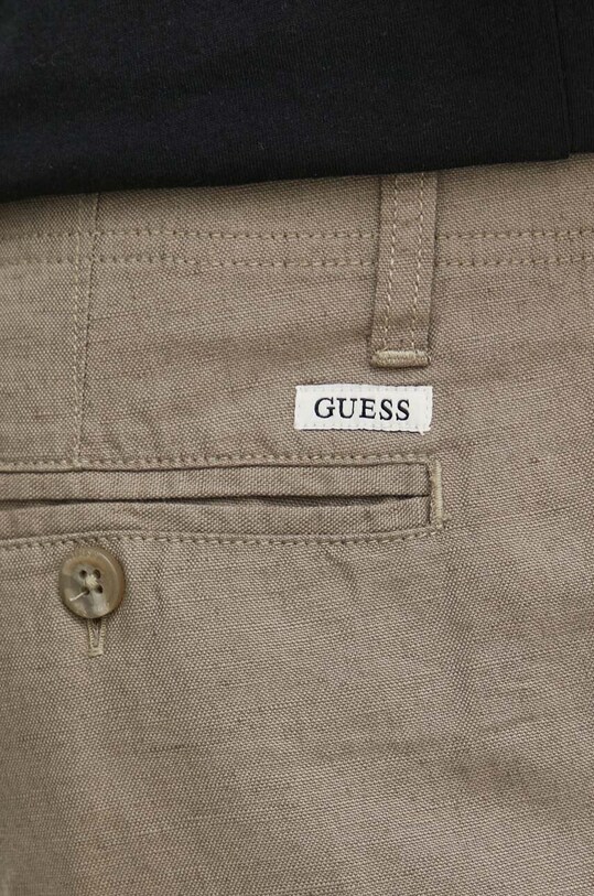 Льняные шорты Guess ECO LINEN бежевый M4GB59.WG8B0